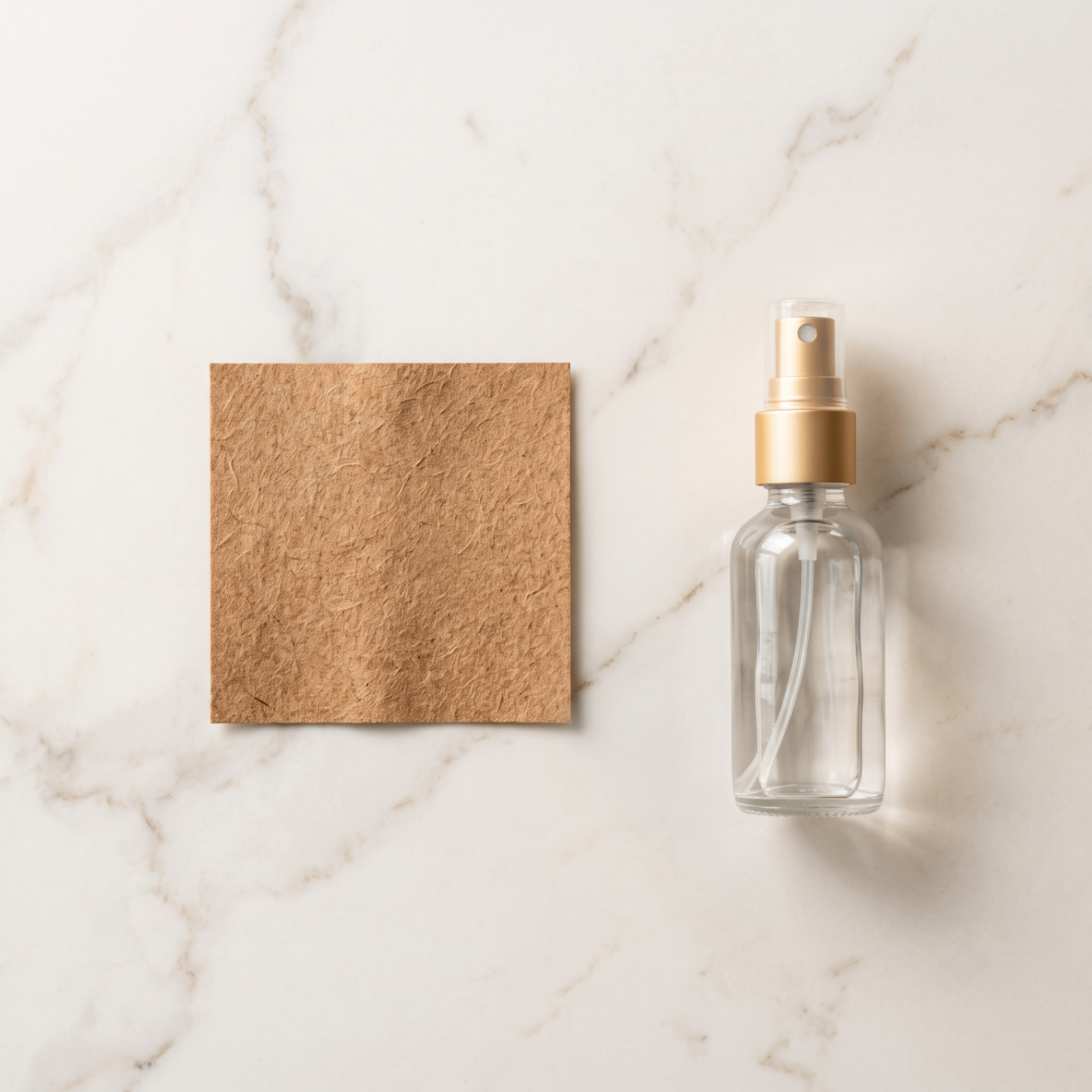 Kit Facial Up: patch de papel kraft e spray de água